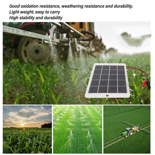 Slim 3W 5V Solar Panel Portable DIY High Conversion for Mobile & Outdoor Use 2