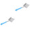 2Pcs Durable Post Hole Spade Multi-Color Soil for Garden Use 4