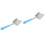 2Pcs Durable Post Hole Spade Multi-Color Soil for Garden Use 5