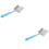 2Pcs Durable Post Hole Spade Multi-Color Soil for Garden Use 7