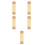 5Pcs Semiraw Blank Sumi Scrolls Multi Use Drawing and Writing Paper 8