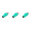 3St Keyboard Mouse USB 2 Female Adapter Groen 6