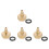 4Stk Schnellverbinder Luftschlauch Adapter Gartenkupplung 5