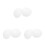 3Pcs Versatile White Dog Scent Training Balls for Agility 6