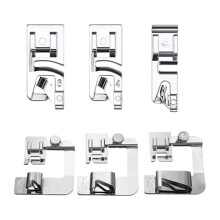 6 Piezas de Pies para Dobladillo - Juego de Pies para Dobladillo para Singer, , Babylock, Euro-Pro y MáS