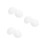 3Pcs Versatile White Dog Scent Training Balls for Agility 9