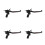 4Pcs Adjustable Mini Motorcycle Handlebar Brake and Clutch Levers 8