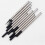 (White) 5pcs Smooth Writing Gel Pen Refills for Ballpoint Pens 1