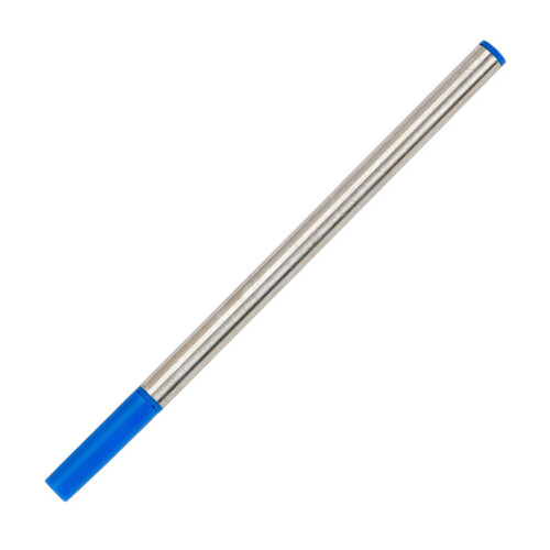 (blue) 5pcs Smooth Writing Gel Pen Refills for Ballpoint Pens