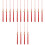 16Pcs Red Graduation Hat Accessories Polyester Tassels for Celebration 4