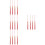 16Pcs Red Graduation Hat Accessories Polyester Tassels for Celebration 8