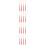 16Pcs Red Graduation Hat Accessories Polyester Tassels for Celebration 9