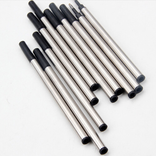 (White) 5pcs Smooth Writing Gel Pen Refills for Ballpoint Pens 2