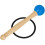 4Sets Portable Blue Singing Bowl Mallets Rubber Head Wooden Handle Set 11