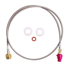 Co2-Adapter Soda-Schnellanschlussschlauch 1,5 M für GrößEre CO2-Flaschen, Kompatibel mit Wassersprudler DUO/TERRA/ART, CGA320