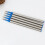 (blue) 5pcs Smooth Writing Gel Pen Refills for Ballpoint Pens 4