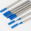 (blue) 5pcs Smooth Writing Gel Pen Refills for Ballpoint Pens 5