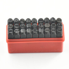 (Set of letters) Steel Letter Punch Set for Embossing & Stamping