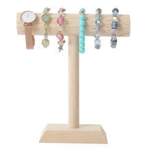 BäRbart Armband Kedja T-Bar Rack Smycken Display StäLl för Armband Watch Halsband Hem Organisation HåLlare Showcase B