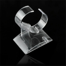 20 STKS Winkel Retail Doorzichtige Plastic Sieraden Horloge Armband Display Stand Rack Houder Showcase Type C Enkele Horloge Houder