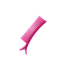 (Purple, L) Barber Salon Hair Clips for Dyeing & Perming