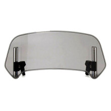 Motorcycle Windshield Grey Extension Adjustable Spoiler Deflector for 36X14cm