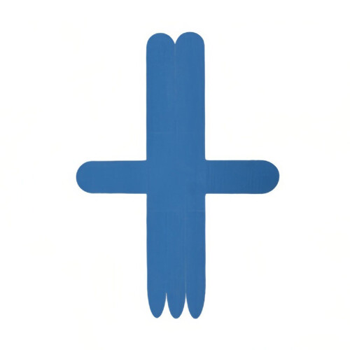 (Elbow blue, 1pc) Tape Musculaire Pré-coupée pour Main et Coude