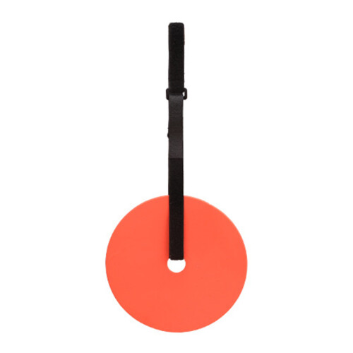 (Orange) Portable Football Training Goal - Durable Target