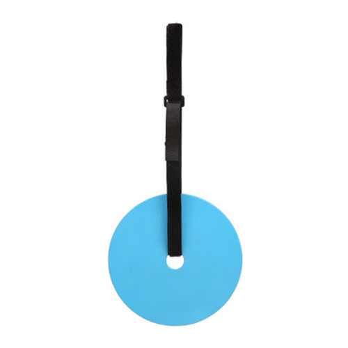 (Blue) Portable Football Training Goal - Durable Target