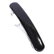 (Black, Circle) Duckbill Hair Clips - Sturdy & Comfortable for Daily Use