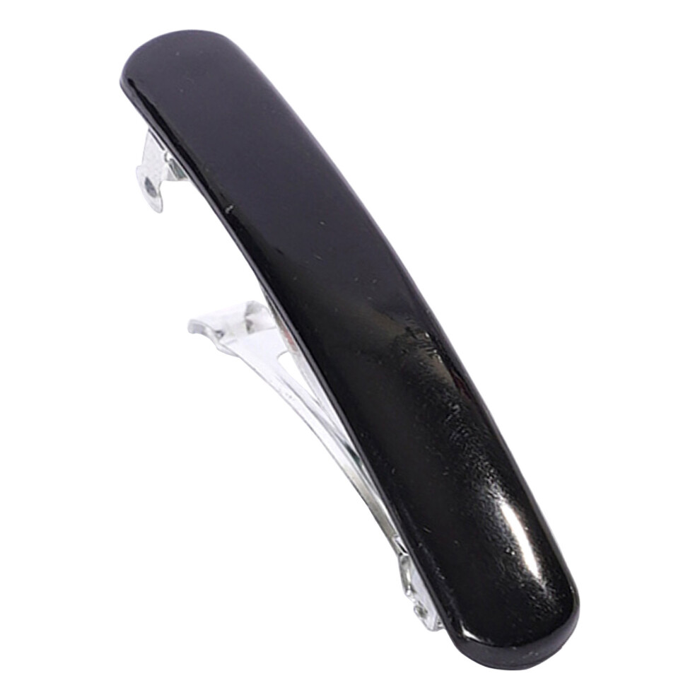 Dachuang Beauty Black (, Circle) Duckbill Hair Clips - Sturdy & Comfortable For Daily Use