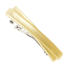 (White, Overlapping) Duckbill Hair Clips - Sturdy & Comfortable for Daily Use