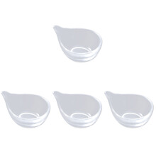 4Stk Transparente DIY Maskenrührschale Beauty Salon Zubehör