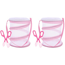 2Ensembles Habitat En Tissu Transparent Avec Zip Bretelle