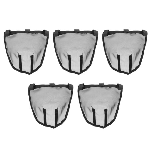5Pièces Cache-Nez Mesh Noir Résistant Aux Mouches Confortable