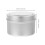 8Pcs Metal Candle Jars Silver DIY Empty Candle Holders for Storage Use 9