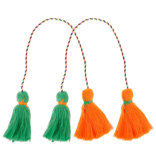 8Pièces Pompons Décoratifs Multicolores Pour Coussin Rideaux 1