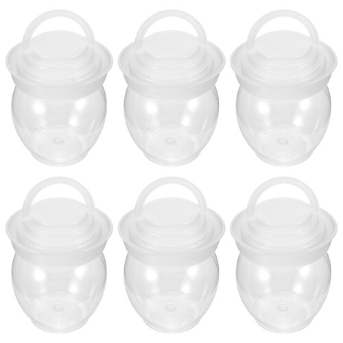 18Pièces Bocaux De Conservation Pickles Transparent Cuisine 1