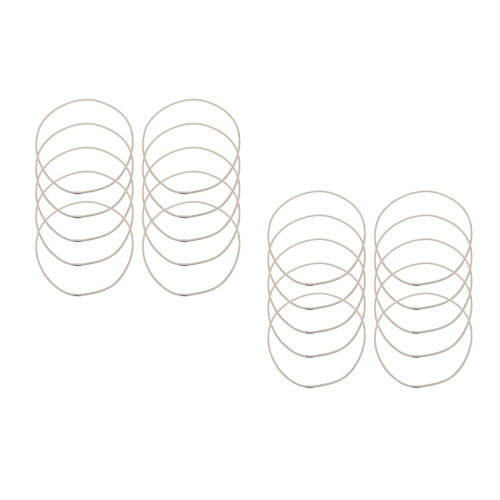 20St Lichtgrijze Elastische Rubber Voor Microfoon Schokmontage