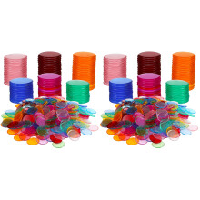 1000Pièces Accessoires Plastiques Colorés Pour Jeu Et Éducation