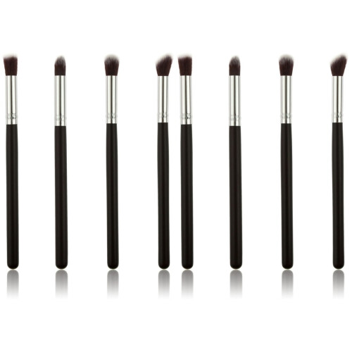 8 Pcs Eye Make-Up Brush Kit Eye And Silver