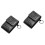 2Pièces Sacoche Oximètre Cuir Noir Compacte Usage Stockage 4