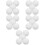 25Pièces Perles Rondes Roulette Jeu Table 8