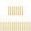 24Pcs Polyester Graduation Tassels Gold Decorative Cap Accessories 1
