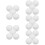 25Pièces Perles Rondes Roulette Jeu Table 11