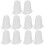 10Pcs Flexible Silicone Cake Nozzle Covers for Home Baking Piping Tips 7