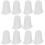 10Pcs Flexible Silicone Cake Nozzle Covers for Home Baking Piping Tips 9