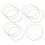 20St Lichtgrijze Elastische Rubber Voor Microfoon Schokmontage 3