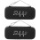 2Pcs Hardshell Black Stethoscope Case Portable Carry Bag for Nurses 5