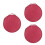 3Pièces Sac De Protection Rose Pour Bols Facile À 8